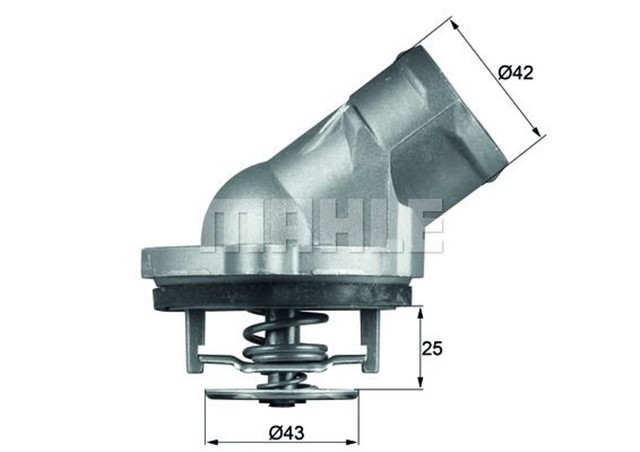 TERMOSTAT 87 C MERCEDES M112 W202 W203 CL203 W210 W211 W220