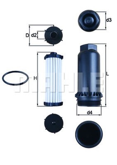 SANZUMAN YAG FILTRESI 6 VITES OTOMATIK FOCUS - C - MAX - MONDEO - KUGA 6DCT450 06 - 