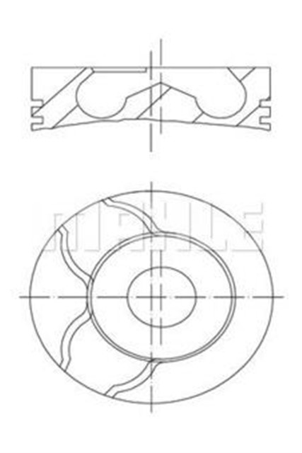 PISTON SEGMAN 040 DUCATO III IVECO DAILY - KARSAN JEST 2.3JTD C13 F1A EURO5 MOTOR 11 14