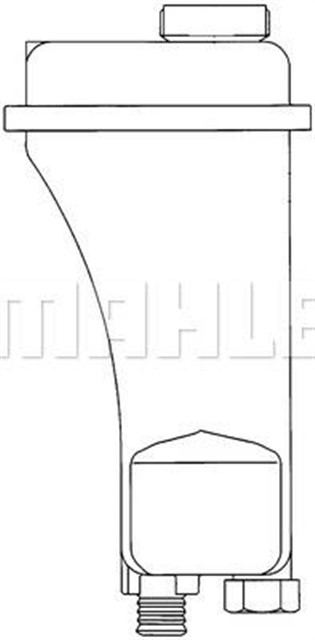RADYATOR SU DEPOSU BMW M50 M52 E36 E39 E38