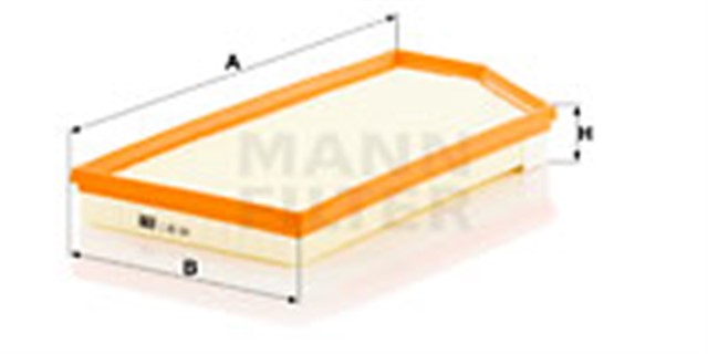 HAVA FILTRESI W213 - 238 - 222 - 257 M654 - 656 16 - 