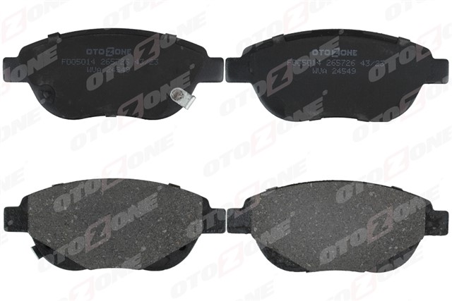 ON BALATA CORSA D BUYUK TIP 1.3 CDTI 07/06 FIAT 500 0.9 12 1.4 1.3D 12 1.6D12