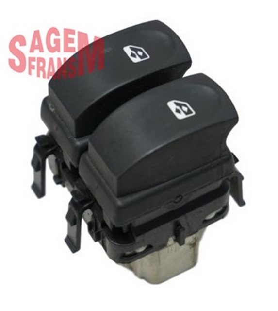 CAM ACMA DUGMESI CLIO III ON SOL BEYAZ CIFTLI