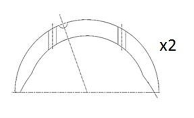 KENAR YATAK STD MERCEDES OM607 OM608 W176 W177 W246 W247 W415 C117 C118 X156 . RENAULT K9K 1.5 DCI MEGANE FLUENCE CLIO KANGOO CAPTUR CIFT