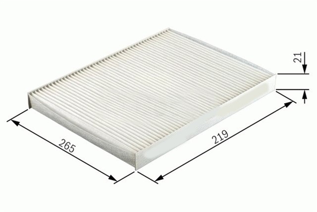 POLEN FILTRESI CORSA D - PUNTO III - FIORINO - NEMO - MITO 1.3CDTI - 1.4 - 1.6JTD - 1.7CDTI