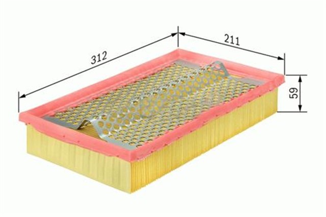 HAVA FILTRESI VW SHARAN - SEAT ALHAMBRA - FORD GALAXY