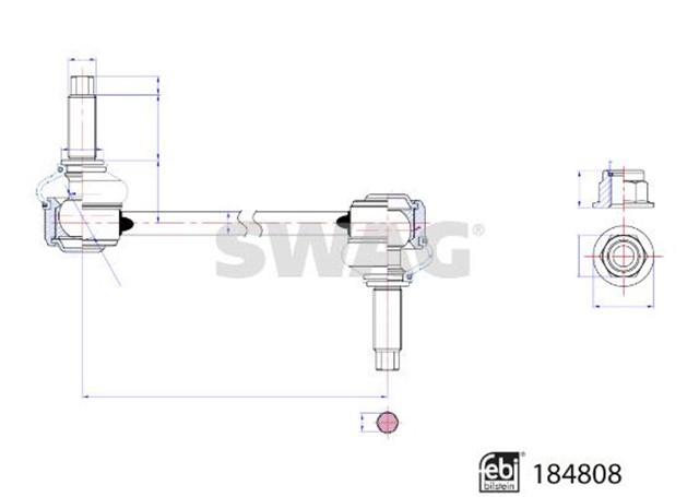Z ROT EMNIYET SOMUNLARI ILE MERCEDES FEBI 184808