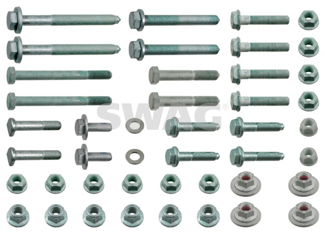 MONTAJ TAKIMI CAPRAZ BAGLANTI ROTU ICIN AUDI FEBI 24804