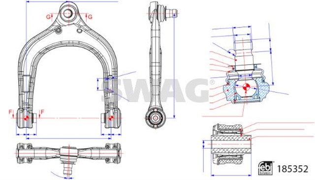 SALINCAK YATAKLAR VE MAFSALI OLAN BMW FEBI 185352