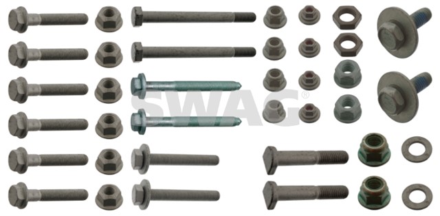 MONTAJ TAKIMI CAPRAZ BAGLANTI ROTU ICIN AUDI FEBI 48901