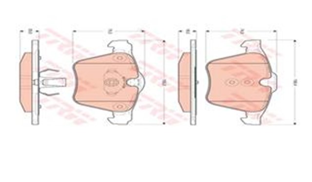 FREN BALATASI ON S - MAX/VOLVO BM 06 - 