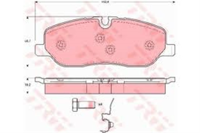 FREN BALATASI ON DISCOVERY 3 L319 04 09 DISCOVERY 4 L319 09 18 R.R 3 VOGUE L322 02 12