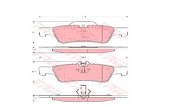 FREN BALATASI ARKA W171 - 211 - 212 - 219 - 220 - 230 - 221 BM 02 - 