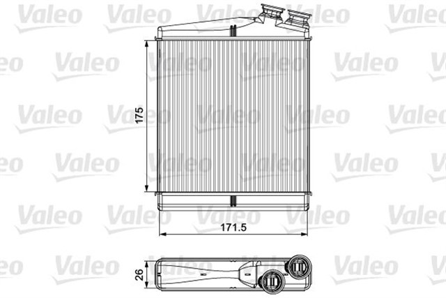 KALORIFER RADYATORU 204DTD AJ20D4 DISCOVERY SPORT L550 FREELANDER 2 L359 R.R EVOQUE L538 VOLVO V60 IS80 2 S60 2