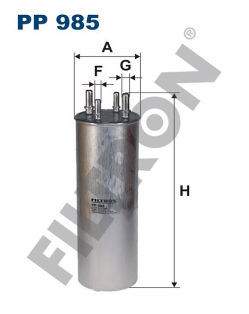YAKIT FILTRESI [DIZEL] [4 CIKISLI] T5 - TOUAREG AXB - AXD - BAC - CAAA - CAAB - CAAC - CAAD 1.9 - 2.0 - 2.5 TDI 04 - 