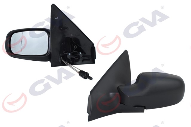 DIS DIKIZ AYNASI SOL MEGANE 02 MEKANIK ASFERIK VM - 138AL