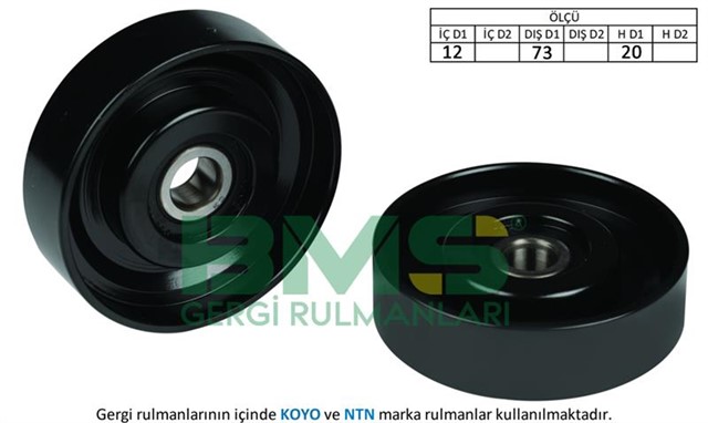 ALTERNATOR GERGI RULMANI ACCENT 1.3 - 1.5 95 - 99