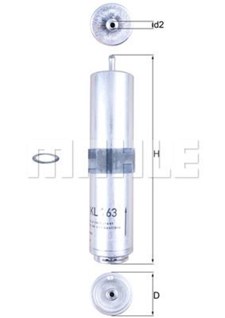 YAKIT FILTRESI BMW M47 M57N N47 N57 E87 E90 E92 E93 E84 F25 F26