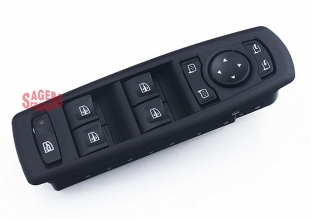 CAM ACMA DUGMESI DORTLU MERKEZI KILIT AYNA AYAR ON SOL MEGANE III - FLUENCE TEK SOKET