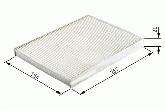 POLEN FILTRESI ALBEA 1.2 - 1.3JTD - 1.4 - 1.5 - 16V - 1.7JTD PALIO 1.2 - 1.4 - 1.5 16V - 1.7D - 1.9JTD 96