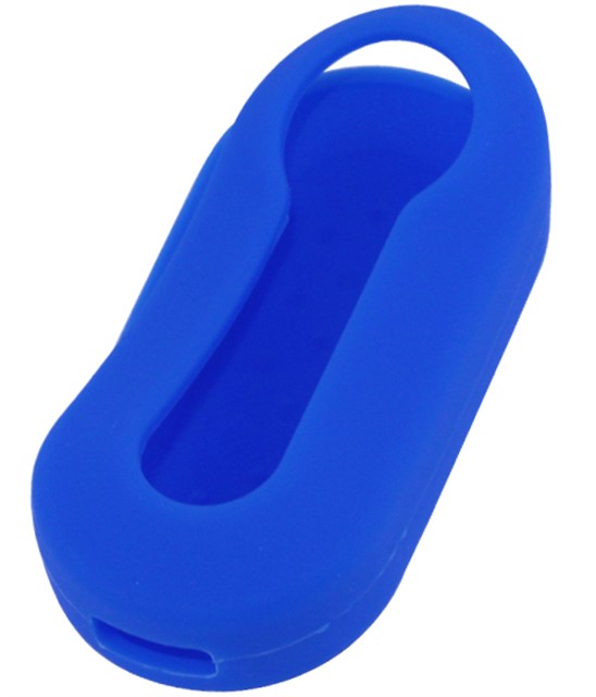 KONTAK ANAHTAR KUMANDA KORUYUCU KILIF SILIKON MAVI FIAT 500 - PANDA - PUNTO - BRAVO