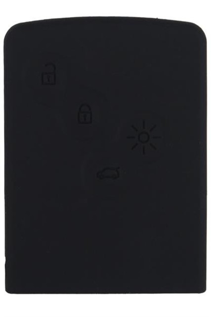 KONTAK ANAHTAR KUMANDA KORUYUCU KILIF SILIKON SIYAH RENAULT MEGANE 3 - CLIO 4 - LAGUNA 3 - FLUENCE