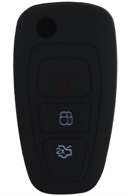 KONTAK ANAHTAR KUMANDA KORUYUCU KILIF SILIKON SIYAH FORD TRANSIT - MONDEO - FOCUS - RANGER - C MAX - S MAX GALAXY