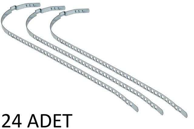 AKS KORUK KELEPCESI UNIVERSAL 7MM UZUN PKT 24 LUK PASLANMAZ GALVENIZLI SAC