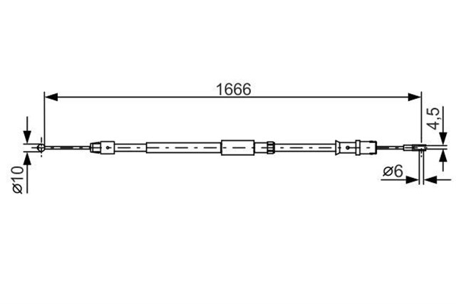 FREN HALATI ARKA MERCEDES SPRINTER B906 . VW CRAFTER 30 - 35 - 50