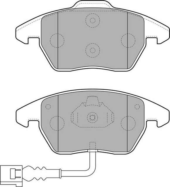 FREN BALATASI ON GOLF5 - GOLF6 - JETTA - CADDY - PASSAT - LEON 04 - 