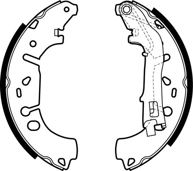ARKA PABUC BALATA FIORINO 1.3D MULTIJET - 1.4 08 BIPPER - NEMO 1.4 - 1.4HDI 08