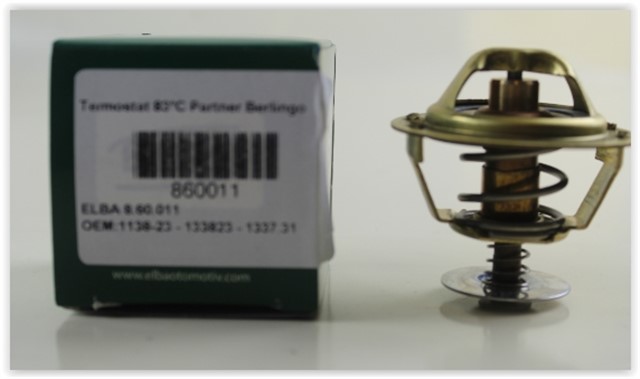 TERMOSTAT 83C PARTNER - BERLINGO - DUCATO - SCUDO - P206 - P307 - P406 1.9D - 2.0HDI