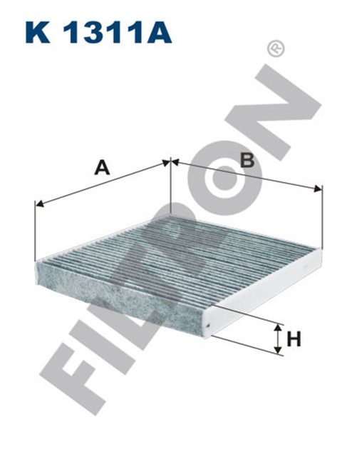 POLEN FILTRESI [KARBONLU] GOLF7 - A3 - LEON - OCTAVIA - PASSAT 2013 - 