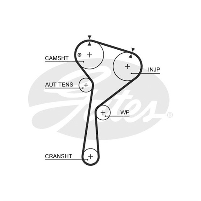 TRIGER KAYISI 123X270 123 DIS CLIO - KNG - MGN II 1.5 DCI 01 CT1035 13028BN700
