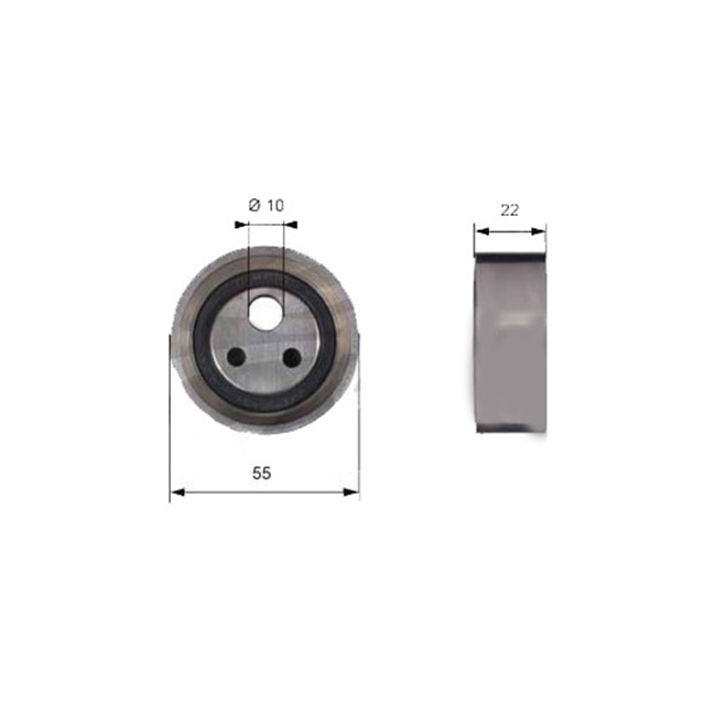 EKSANTRIK GERGI RULMANI CLIO II 01 KANGOO 97 MEGANE 96 LOGAN 04 SANDERO 08 1.4 - 1.6