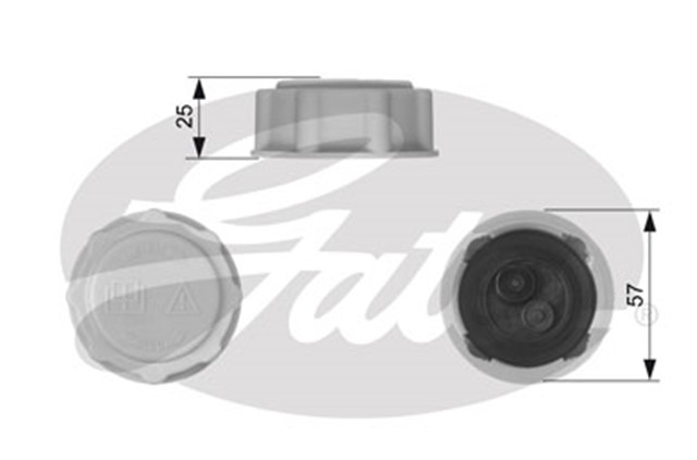 GENLESME TANKI KAPAGI ESCORT - FIESTA - FOCUS - FUSION - KA - TOURNEO CONNECT - TRANSIT CONNECT - MAZDA 121 III - 2