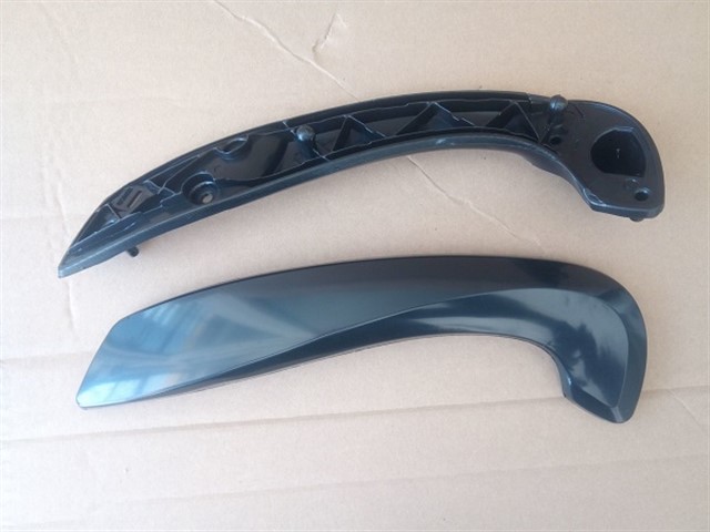 KAPI IC CEKME KOLU SAG MEGANE 3 - FLUENCE KOMPLE: ALT YUVA VE DIS KAPAGI SET KOLCAGI DIS