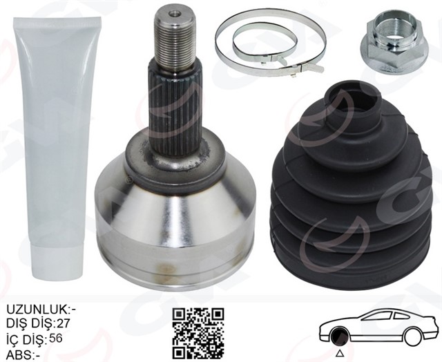 ON AKS KAFASI DIS SAG - SOL MONDEO III 2.0TDCI - 2.0 BENZ. 00 07