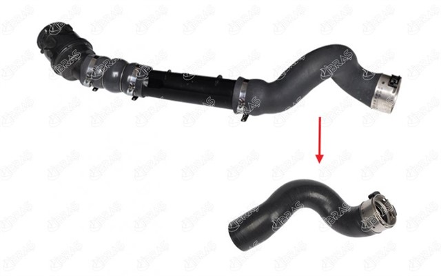 TURBOSARJ HORTUMU RENAULT CLIO IV - CAPTUR - LOGAN II - SANDERO II - DOKKER - DUSTER K9K 1.5DCI . MERCEDES CITAN OM607 W415