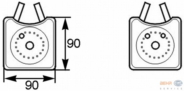 YAG SOGUTUCUSU GOLF4 - BORA - A3 - TOLEDO 1.6 - 1.8 1997 - 2004 AKL - BFQ - AGU - AGN - BGU - BSE