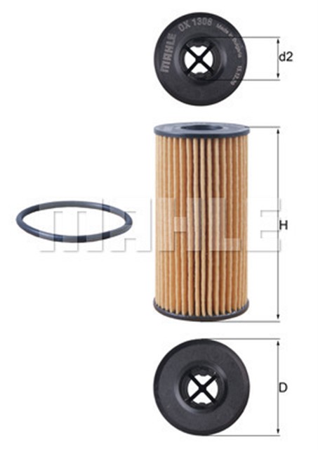 YAG FILTRESI KARTUS EURO6 MEGANE IV - QASHAI II - DUSTER II - SANDERO - ACITAN - KADJAR - KANGO II 1.5 DCI 15 - 