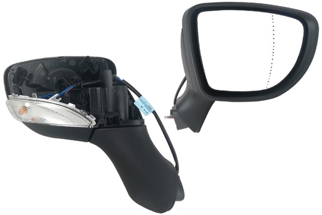 DIS DIKIZ AYNASI ELEKTRIKLI SAG CLIO IV 17 KATLANIR ISITMALI ASTARLI SINYALLI ASFERIK VM - 6126EBPAL