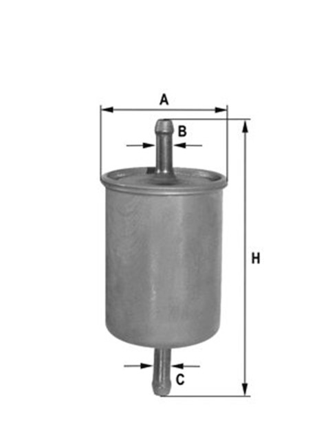 YAKIT FILTRESI VECTRA A - ASTRA F - P106 - P205 - P306 - P309 - POLO - CADDY - CORDOBA - AUDI A6 - IBIZA - INCA - LEXCAN X