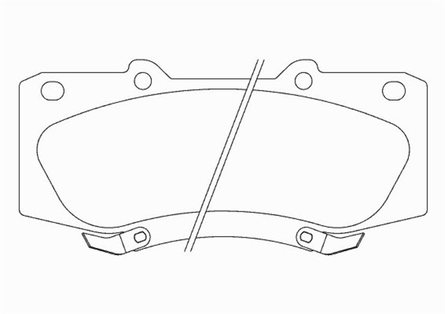 FREN BALATASI ON HILUX ( KUN35, KUN25 ) 2.5 D4D 12 - 15