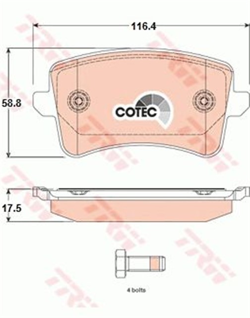 ARKA BALATA A4 - A5 - Q5 09 GDB1765
