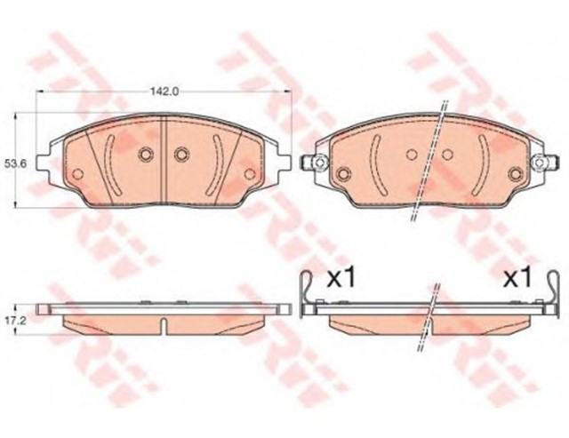 FREN BALATASI ON AVEO T300 BM 12 - 