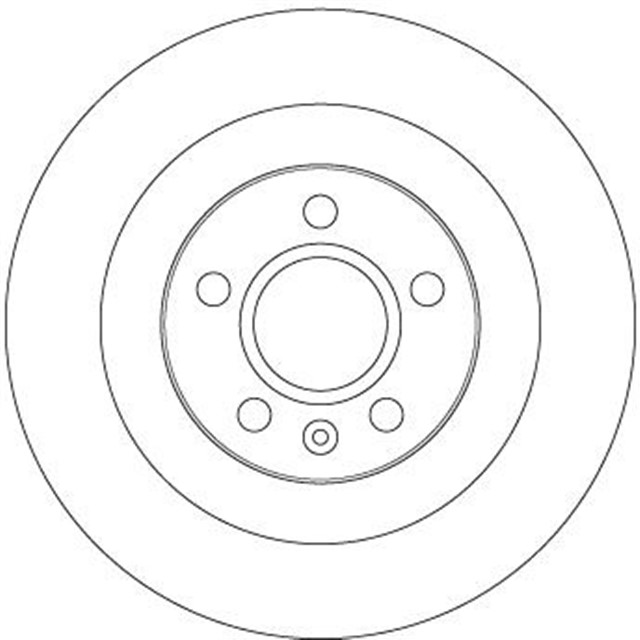 ARKA FREN DISKI VOLVO XC40 536 2017 2021 CAP 302X 5 BIJON 16 INC