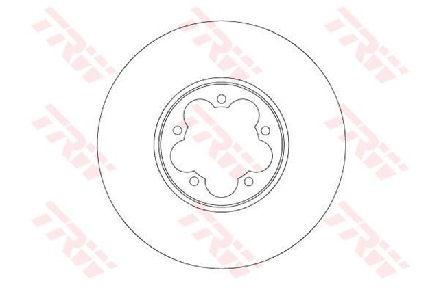 ON FREN DISKI AYNASI TRANSIT V363 14 ARKA CIFT TEKER 5 BIJON CAP 308 33