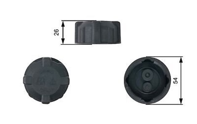 GENLESME KAVANOZ KAPAGI 1.0 BAR 207 - EXPERT - BOXER - JUMPY SIYAH