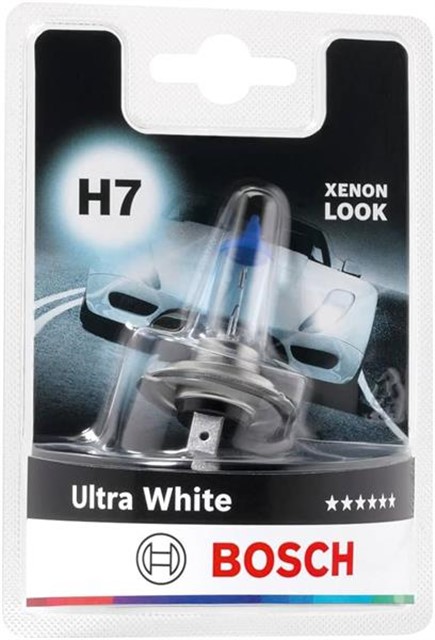 AMPUL ULTRA WHITE 5000K H7 12 V 55 W PX26D
